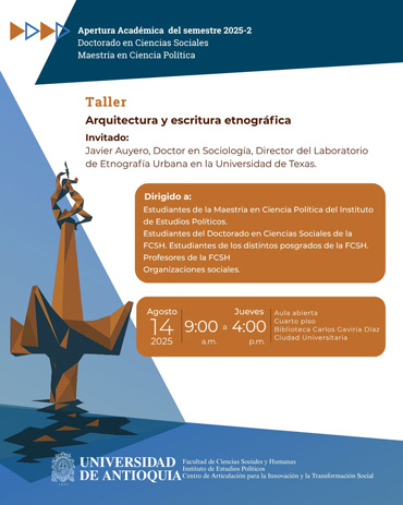 Arquitectura y escritura etnográfica